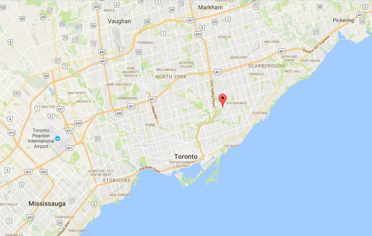 Карта Бермондси округ Торонто