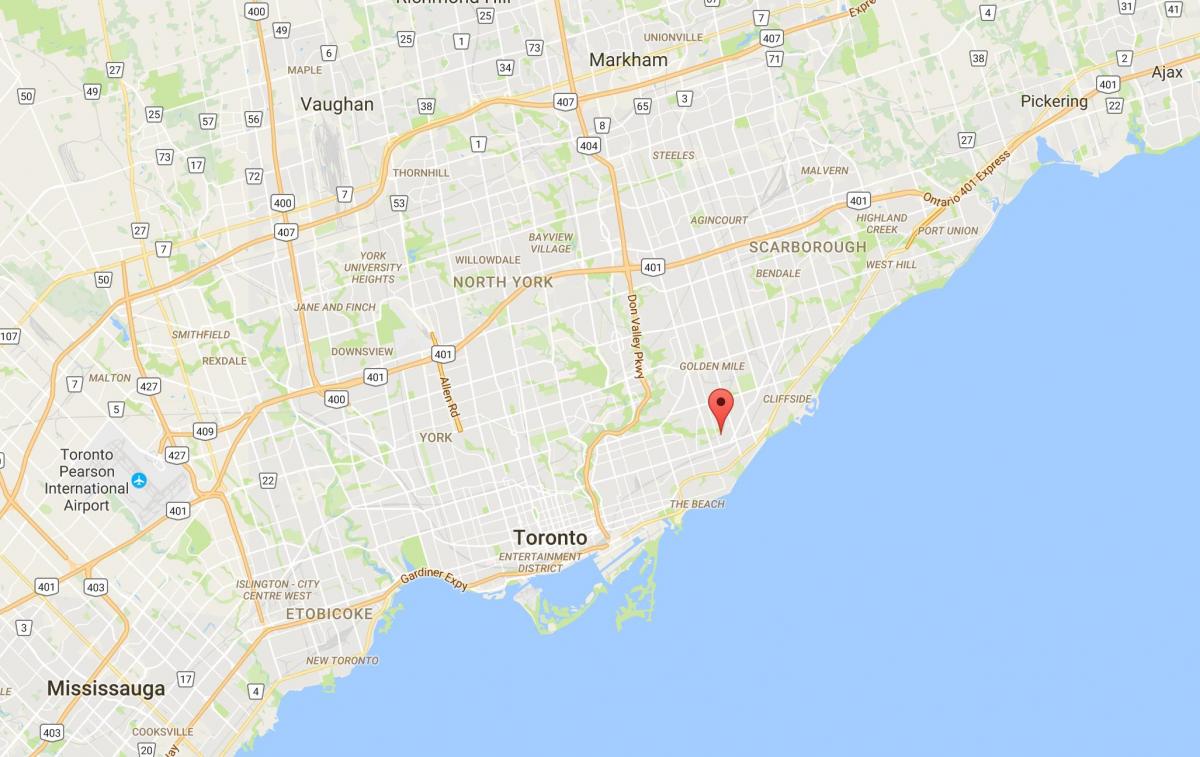 Картицу Окридж округ Торонто