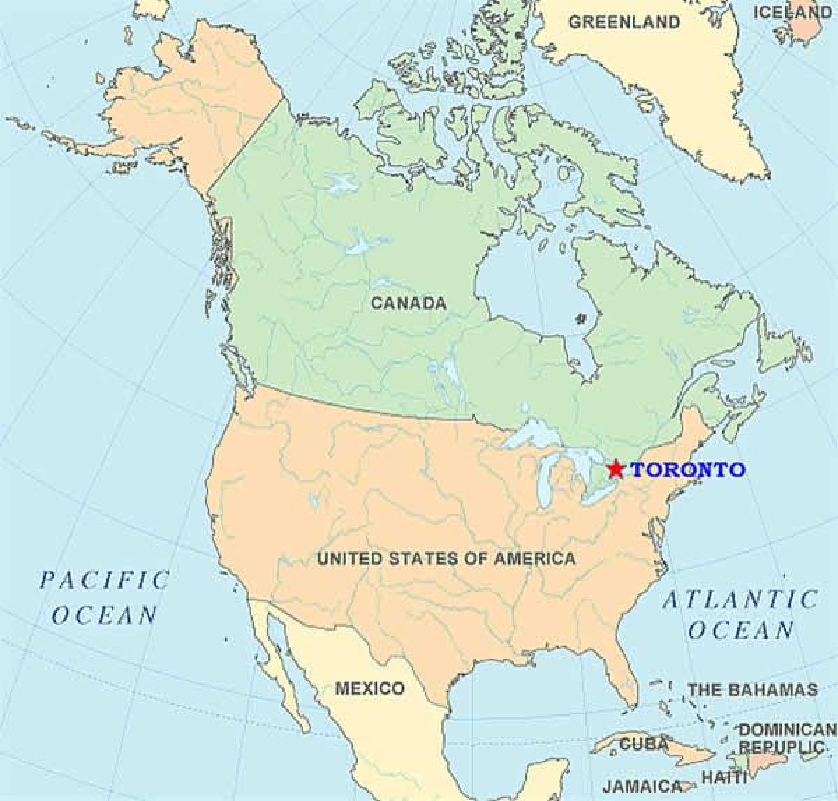 Карта Торонто САД