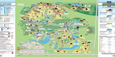 Карта Торонто зоо