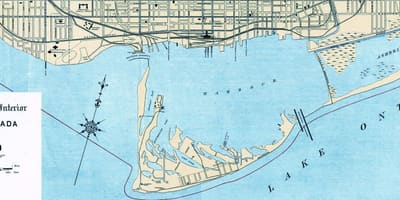 Карта Торонту луке 1906