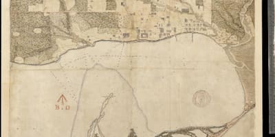 Карта земље у првим вековима Иорк Торонто 1787-1884