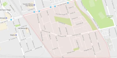 Картицу село Карлтон области Торонту