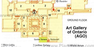 Карта уметничка галерија Онтарио