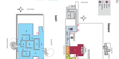 Карта уметничка галерија Онтарио ниво 4