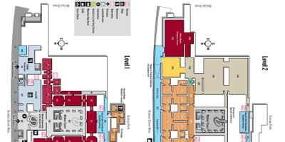 Карта уметничка галерија Онтарио ниво 2