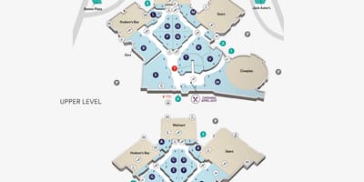 Карта центра града Скарборо 
