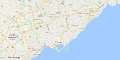 Карта Guildwood округ Торонто