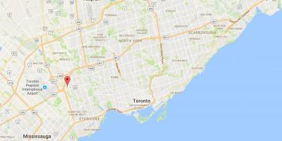 Карта Willowridge округ Торонто