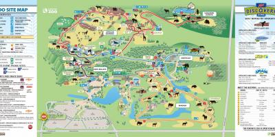 Карта Торонто зоо