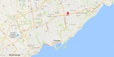 Карта Мэривейл округ Торонто