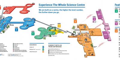 Карта научни центар Онтарио 
