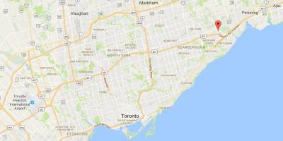 Карта руменила округ Торонто