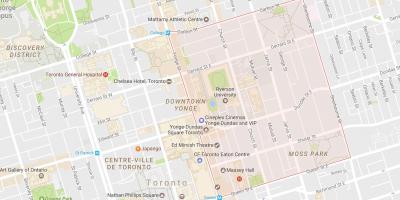 Карта Торонту, Торонто Цити
