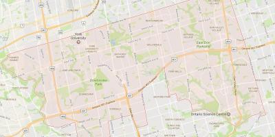Карта стамбене квартала Торонту, Торонто