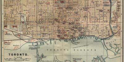 Карта Торонту 1894