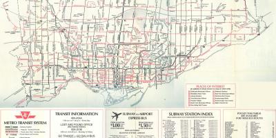 Карта Торонту 1976