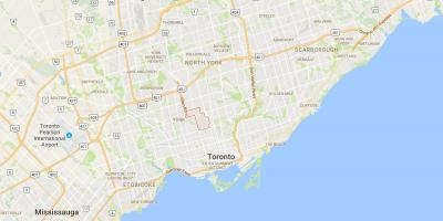 Карта Форест Хилл у Торонту