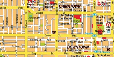 Карта Цхинатовн Онтарио